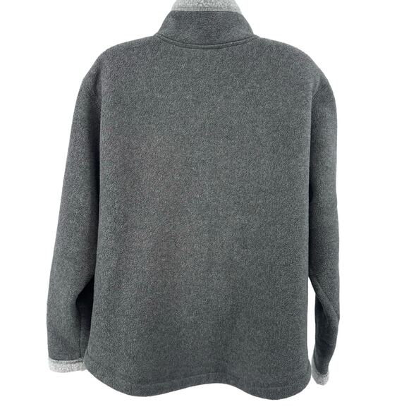 Disneyland Resort Gray Mickey Mouse & Minnie Embroidered Fleece Jacket Womens L - Picture 6 of 9